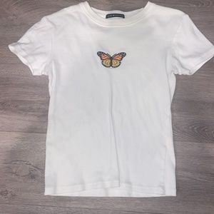 Brandy Melville Butterfly Tee